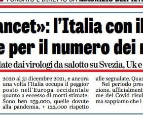 Bisogna fermare questi malati mentali!! Italia peggiore per morti!!